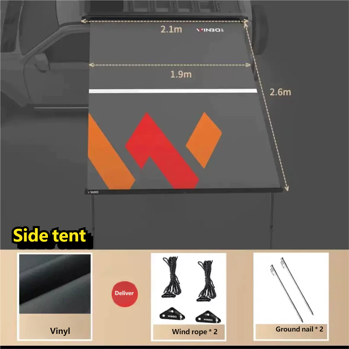 Side tent