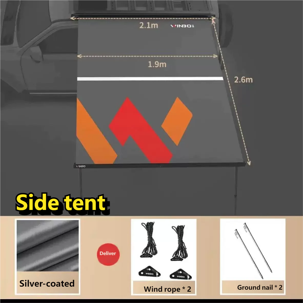 Side tent