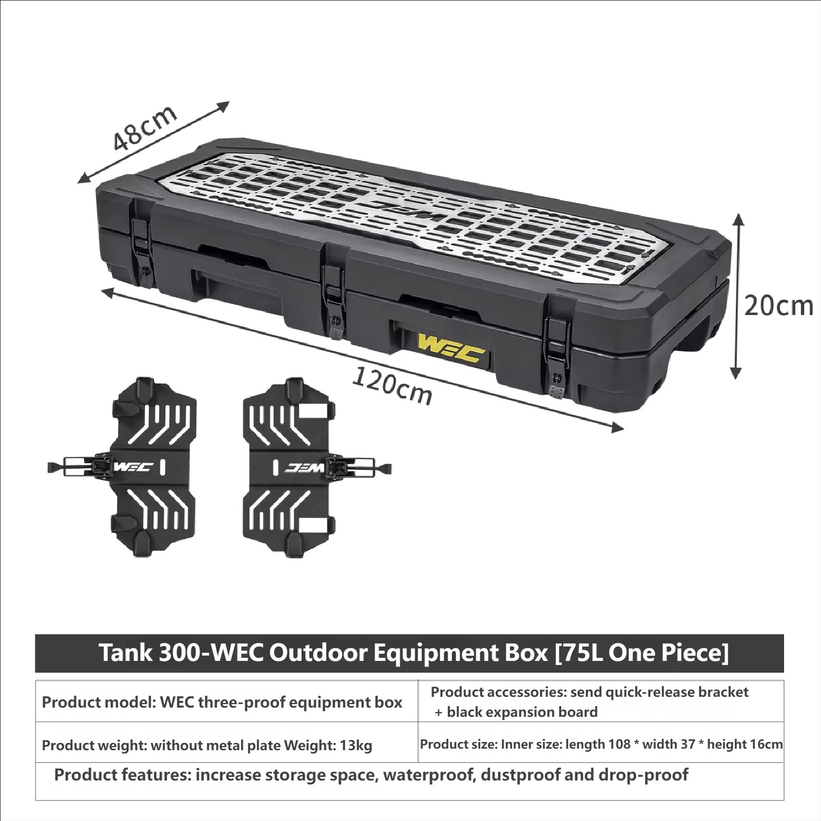 WEC Outdoor Equipment Box 