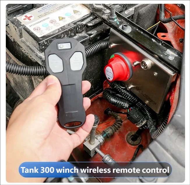 winch wireless remote control
