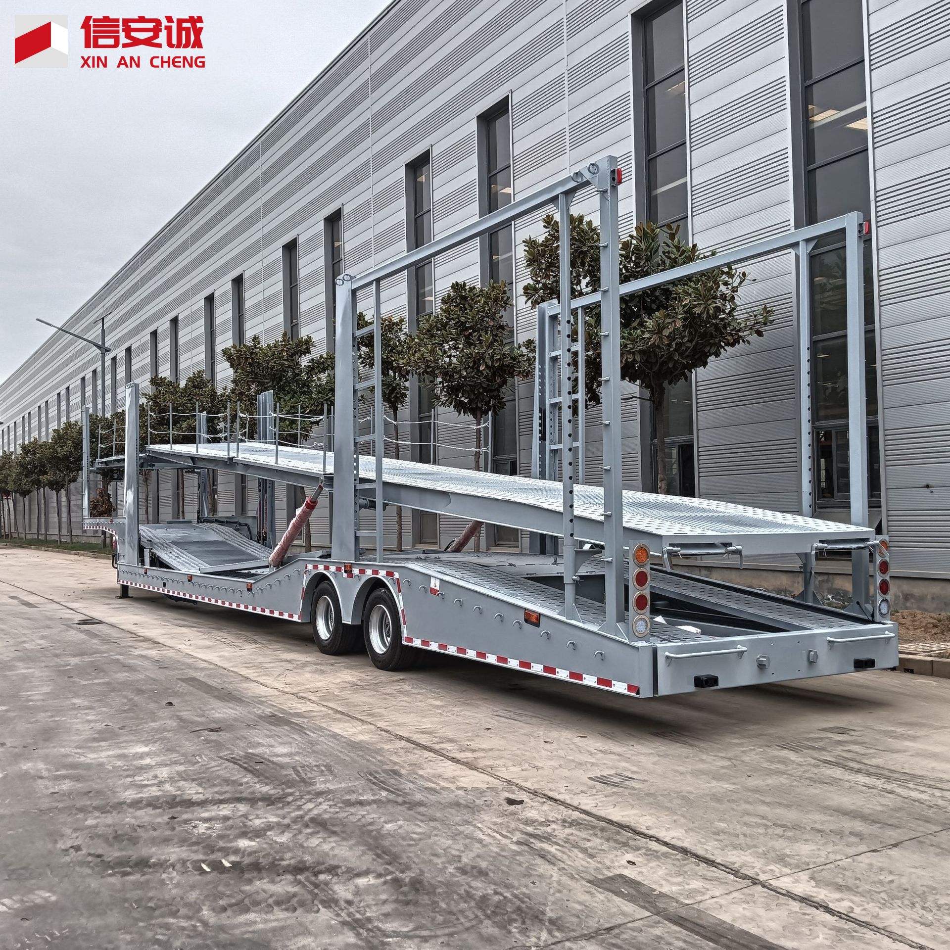 2 Axle Car Carrier Trailer