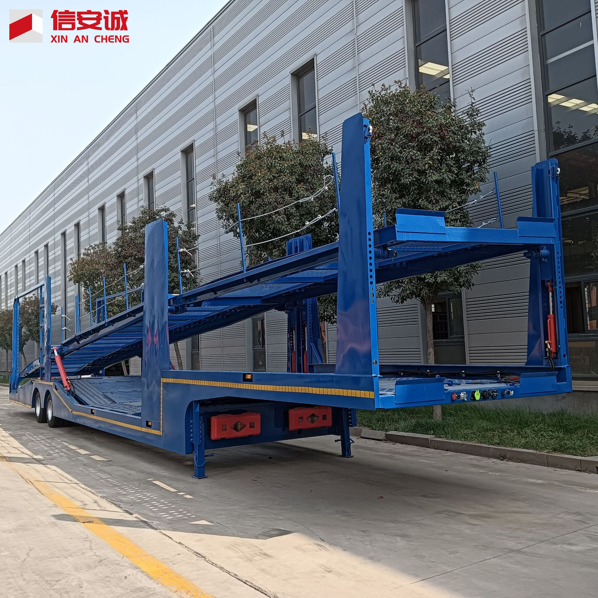 2 Axle Car Carrier Trailer