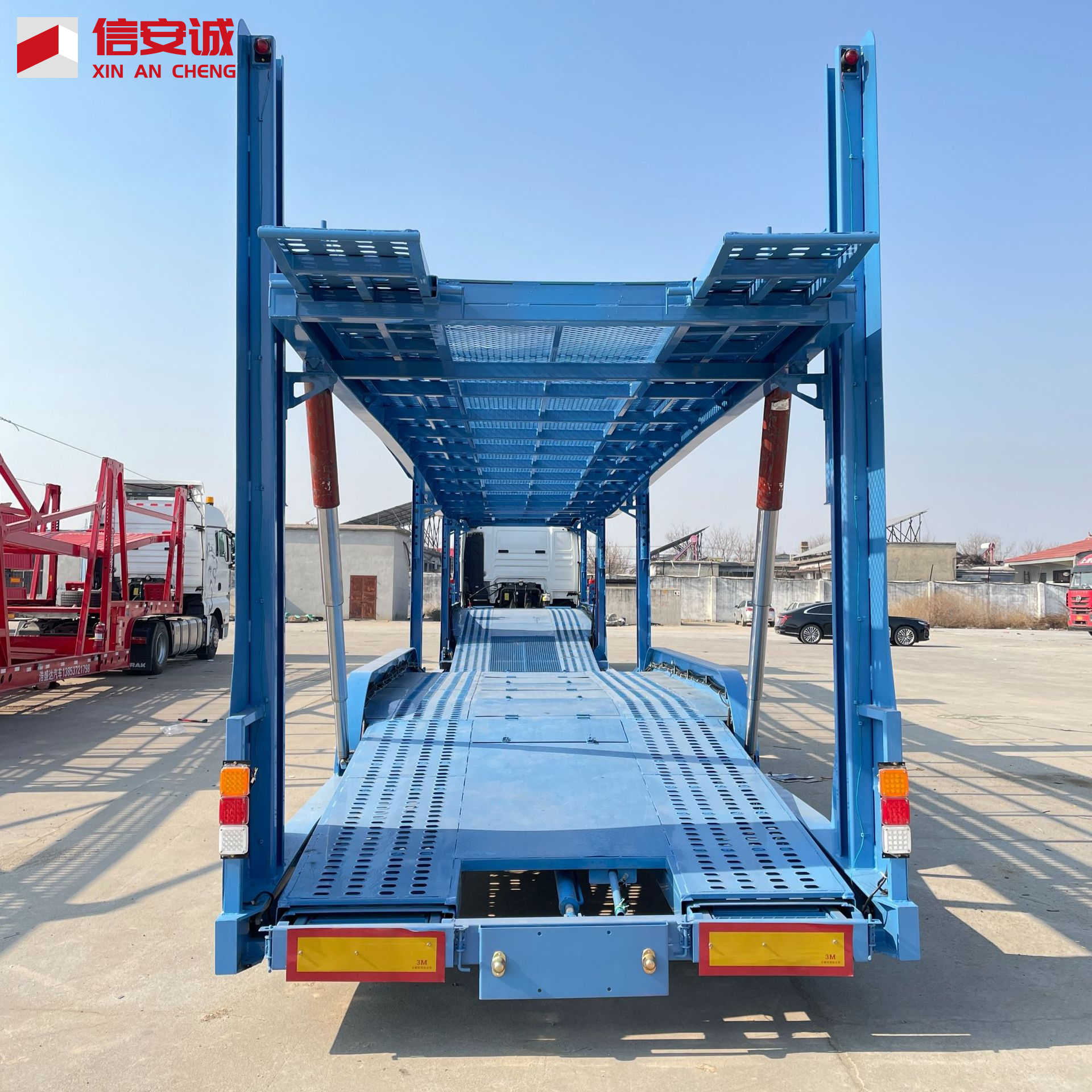 2 Axle Car Carrier Trailer