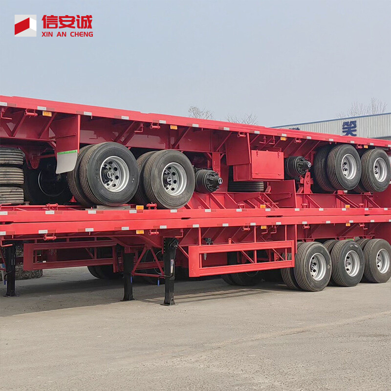 70ton 4 Axle Flatbed Trailer