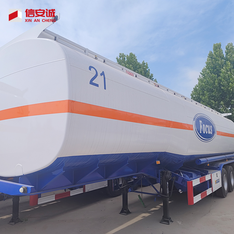 Tri Axle Oil Tanker Semi Trailer