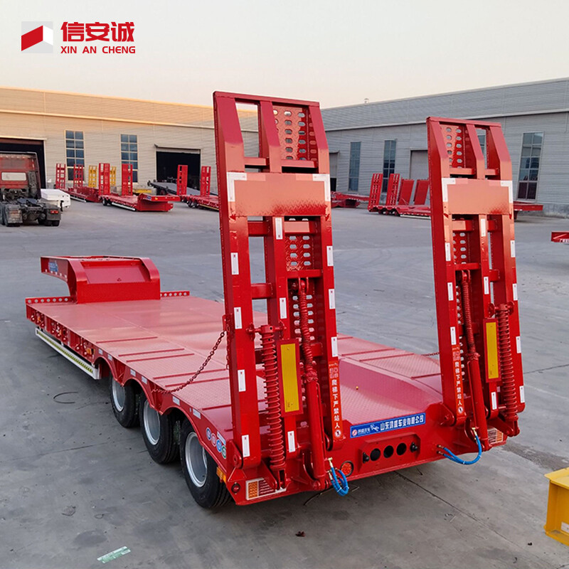 4 Axles Lowbed Trailers Price For sale
