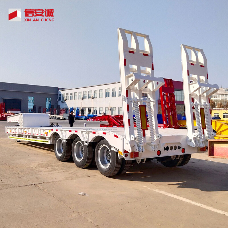 4 Axles Lowbed Trailers Price For sale