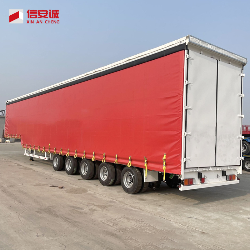 60 Tons Side Curtain Semi-Trailer