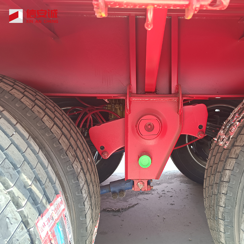 3 Axle Side Curtain Semi Trailer