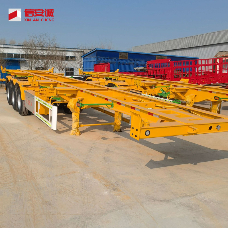 3 Axle Skeleton Semi Trailer