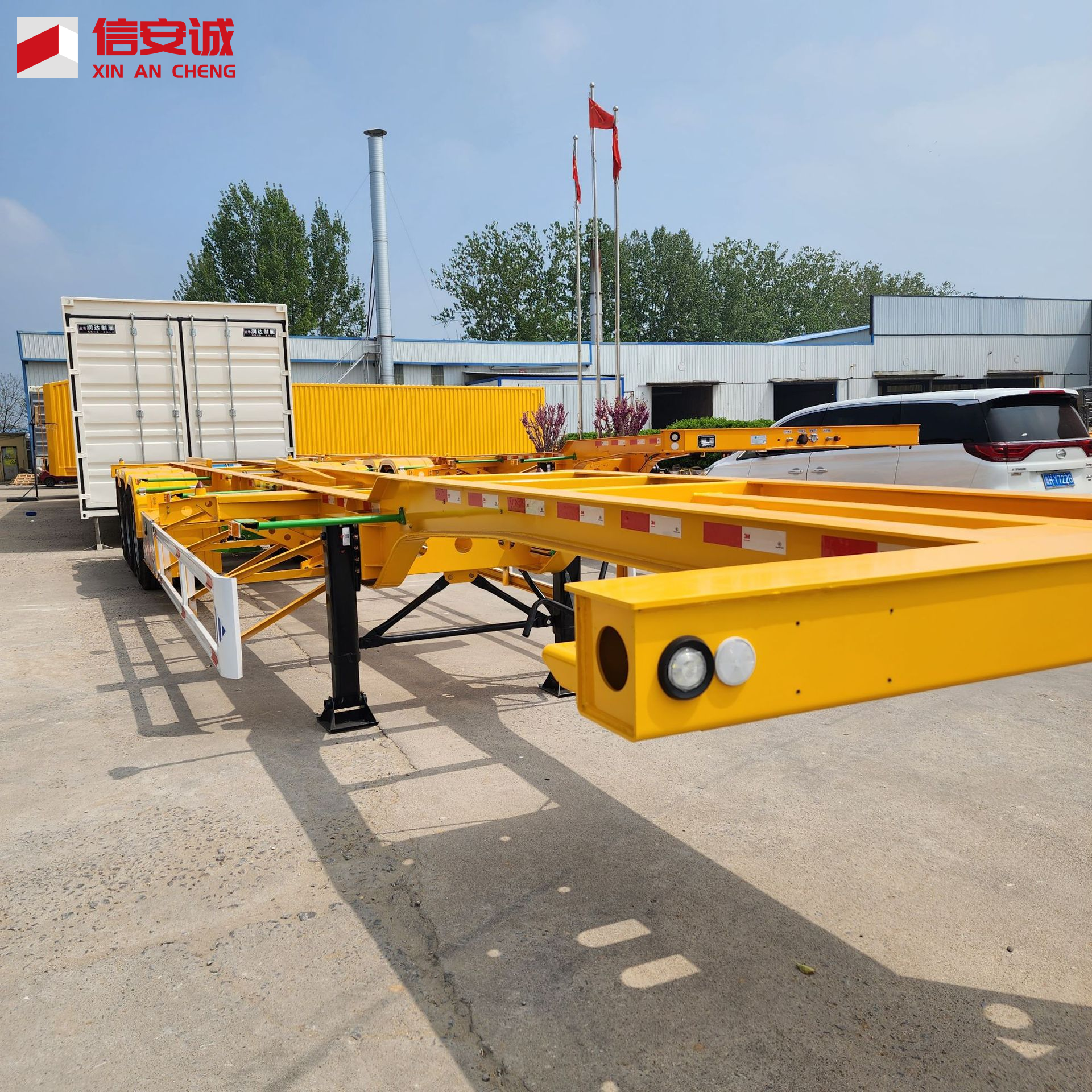 2 Axle 40ft Container Chassis