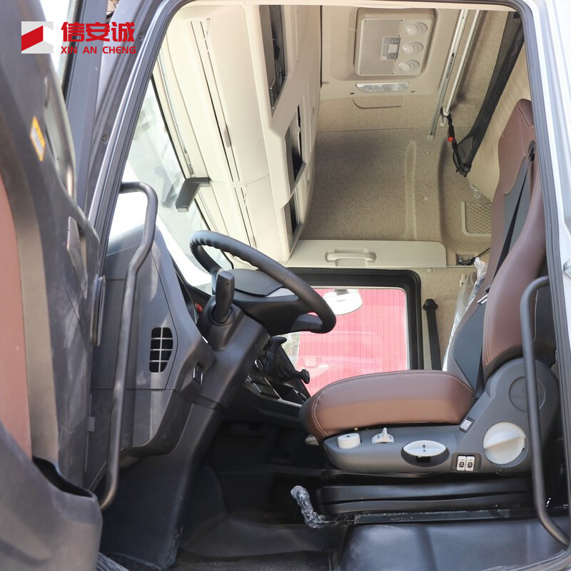 Used Faw J7 heavy truck 600 hp 6X4 LNG automatic gear tractor