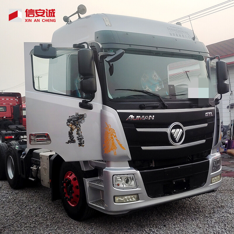 Hot Selling Foton Auman GTL Premium 460 HP 6X4 tractor trailer trucks