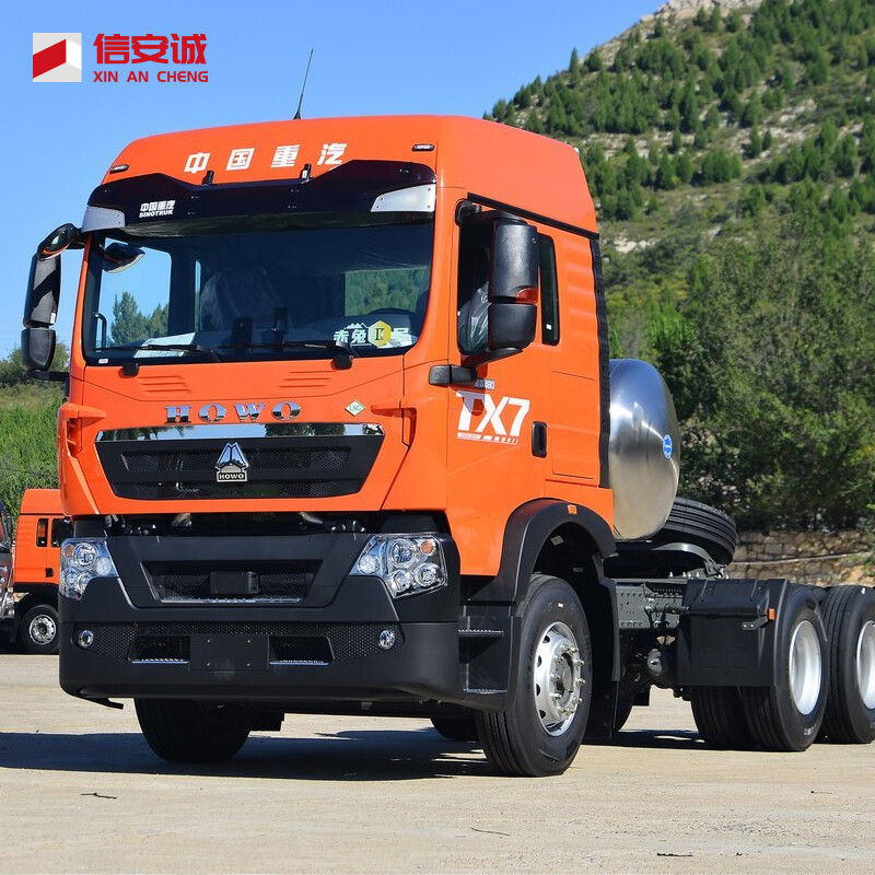 HOWO TX7 Heavy truck 480hp 6X4 LNG tractor