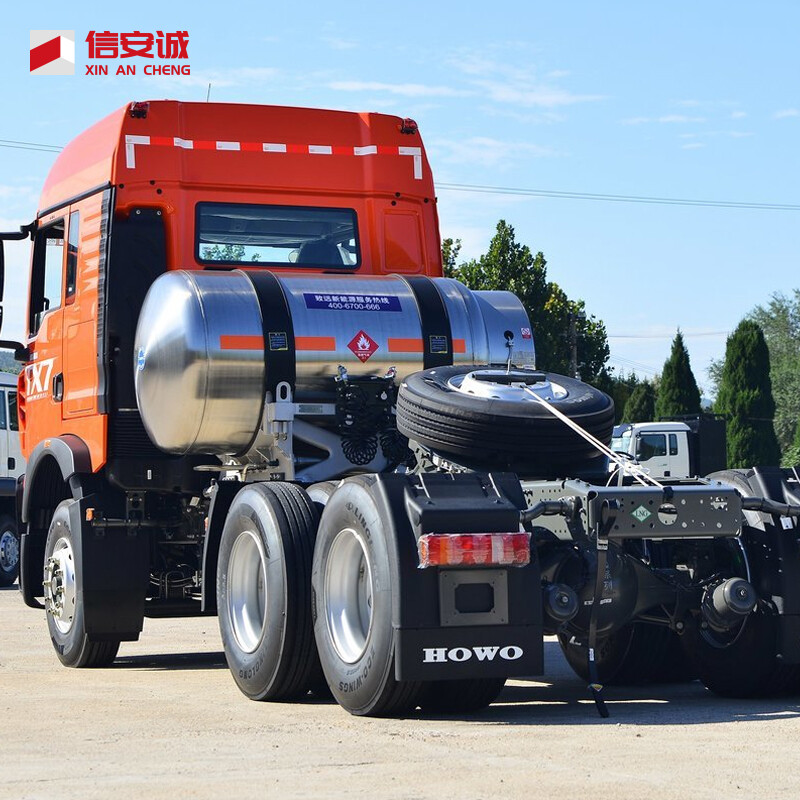 HOWO TX7 Heavy truck 480hp 6X4 LNG tractor