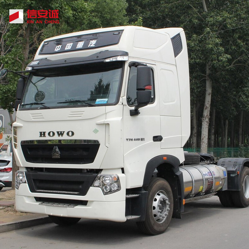 Used HOWO T7h 4*2 440 HP Euro 5 Truck Head Tractor for Sale