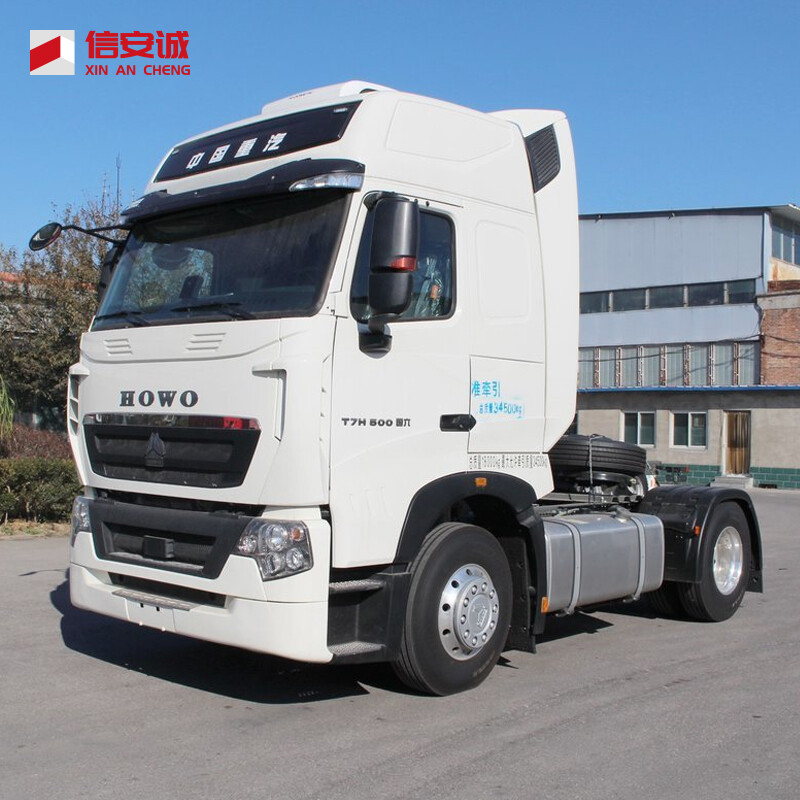 Used HOWO T7h 4X2 500 HP Tractor Truck