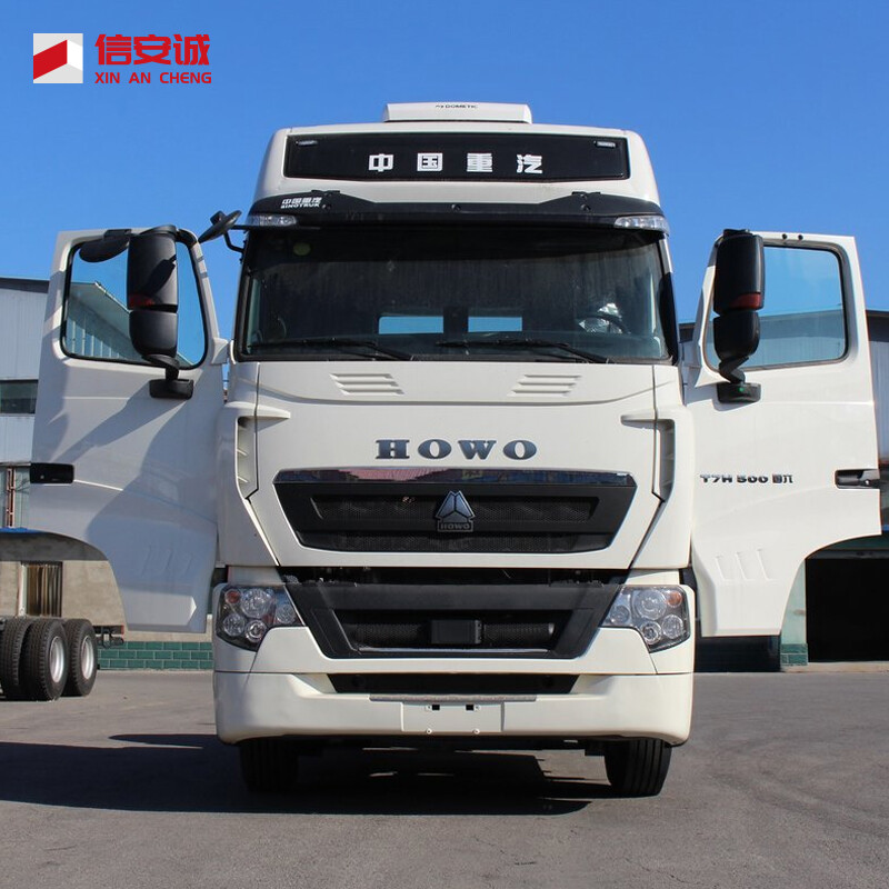 Used HOWO T7h 4X2 500 HP Tractor Truck