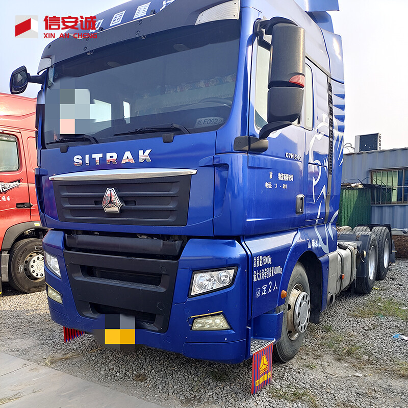 Used Sinotruk C7H heavy truck 540 HP 6X4 Automatic Tractor for Sale