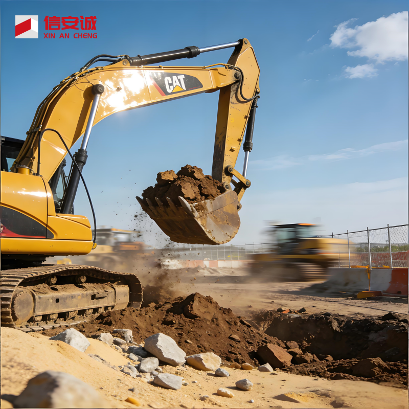 Caterpillar excavators made in Japan