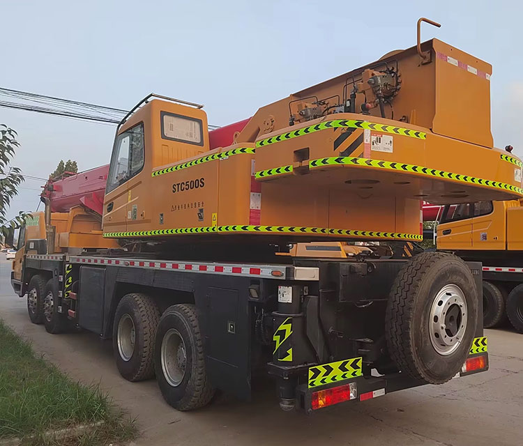 50 tons of second-hand hydraulic telescopic boom crane in 95% new condition