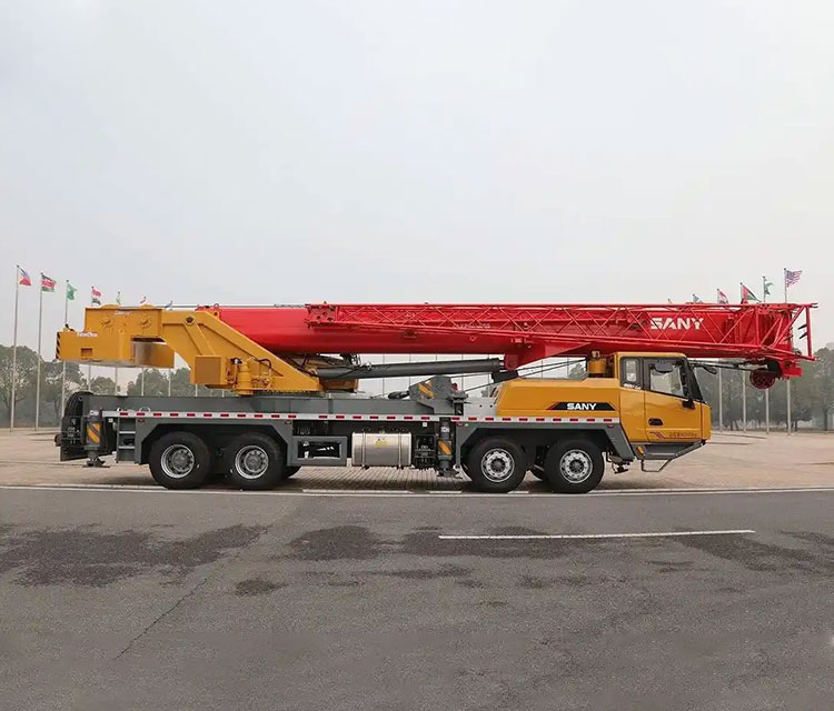 50 tons of second-hand hydraulic telescopic boom crane in 95% new condition