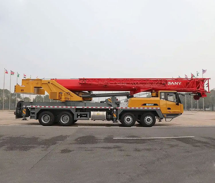 50 tons of second-hand hydraulic telescopic boom crane in 95% new condition