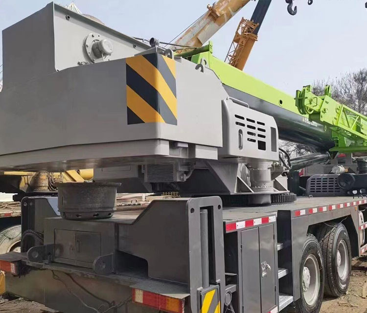 2016 Years Second Hand Wheel Crane 35 Ton Hydraulic Crane Truck 