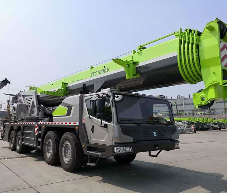 100 Ton Lifting Capacity Second Hand Mobile Crane with Telescopic Boom