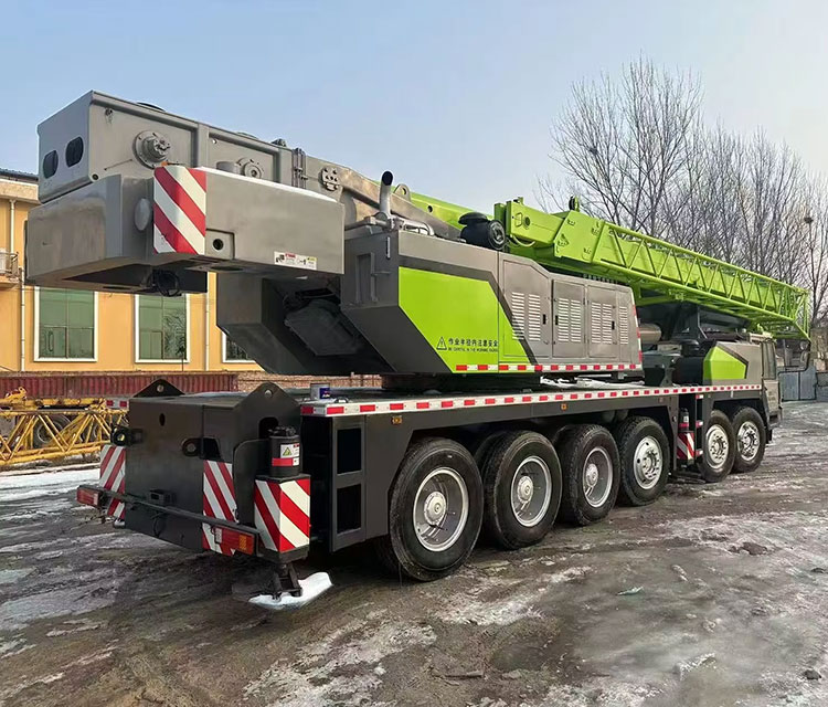 100 Ton Lifting Capacity Second Hand Mobile Crane with Telescopic Boom