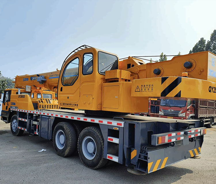Second-hand for QY25K 25t Telescopic Straight Boom Crane