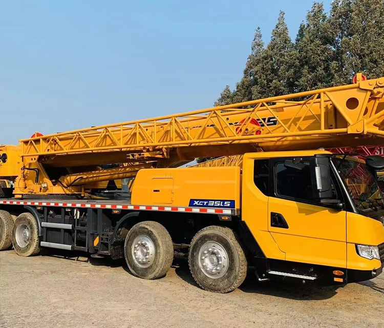  90% New-35 Ton Used Hydraulic Truck Cranes XC-MG Mobile Crane