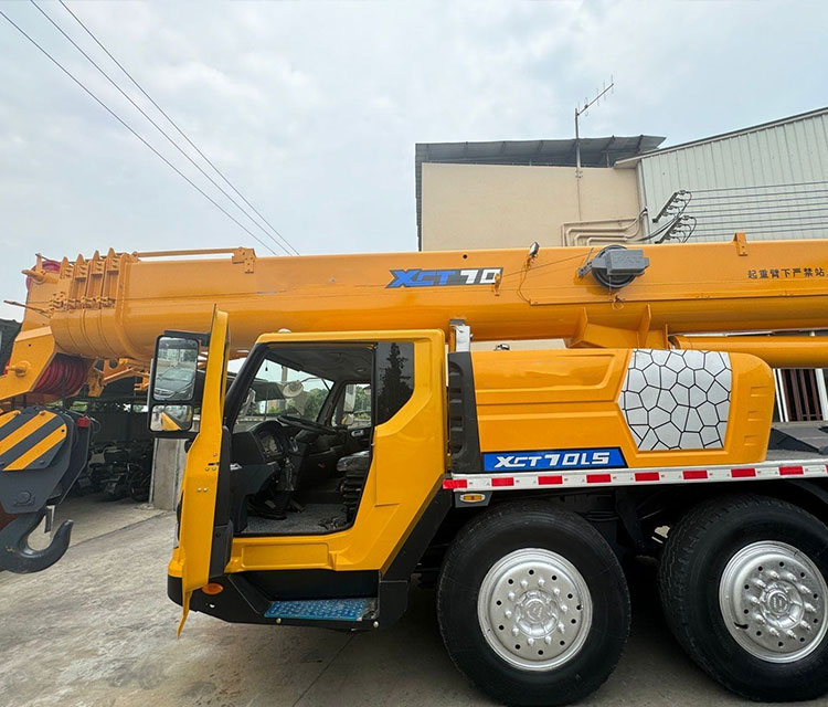 70 Ton Used Telescopic Boom Hand Hydra Truck Crane