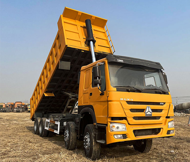 Used HOWO Dump Trucks 12 Wheels SINOTRUK High Quality Tipper Truck Hot Sale