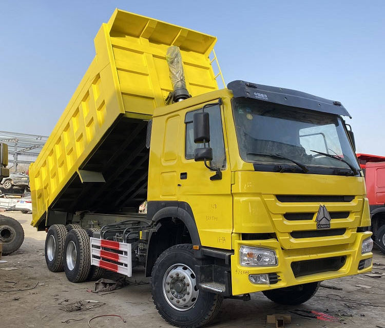 Used HOWO 6x4 Dump Tipper Trucks 371hp 375hp