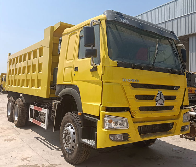 Used HOWO 6x4 Dump Tipper Trucks 371hp 375hp