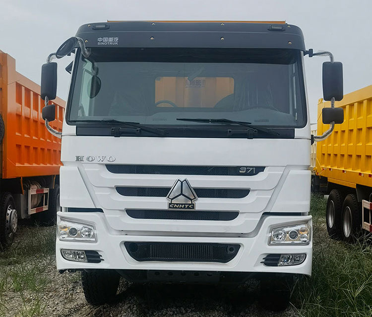 Six-Cylinder Used Howo 8x4 Dump Truck 12 Wheels Truck