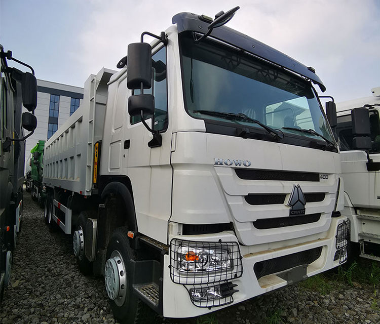 Six-Cylinder Used Howo 8x4 Dump Truck 12 Wheels Truck