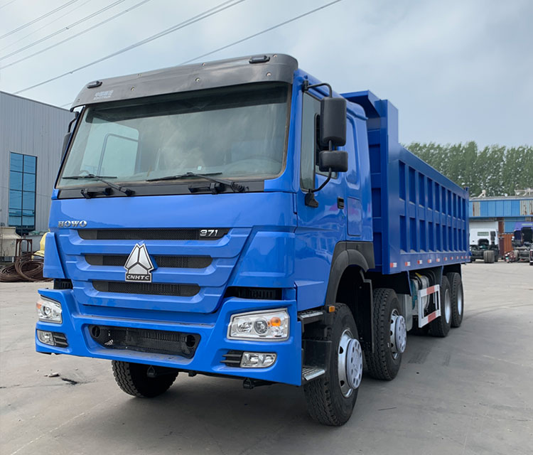 Howo Euro Standard 2 Steering Dump Truck, Used Heavy-Duty Mining Truck