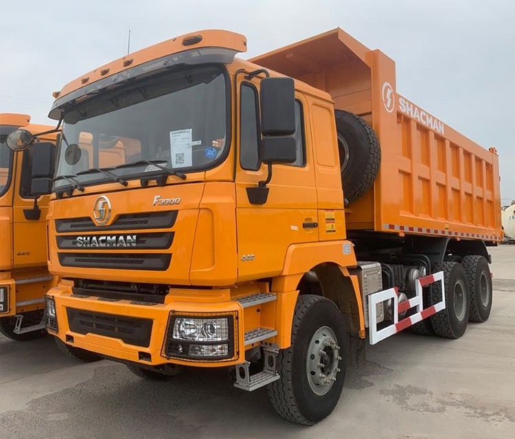 2023 Shacman Dump Truck Second Hand for Cummins Engine Diesel Euro 3