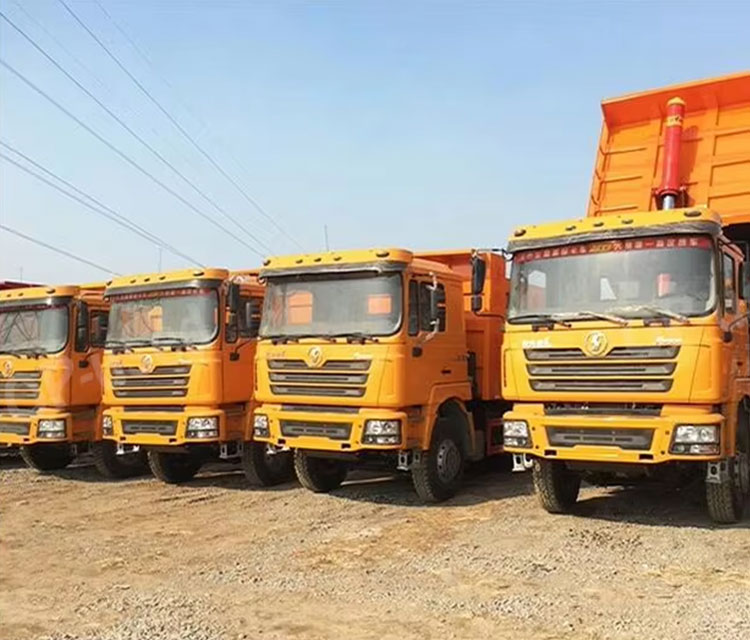2023 Shacman Dump Truck Second Hand for Cummins Engine Diesel Euro 3