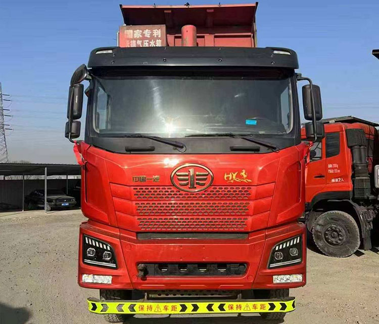 FAW JH6 Second Hand 8x4 Heavy Dump Truck Diesel