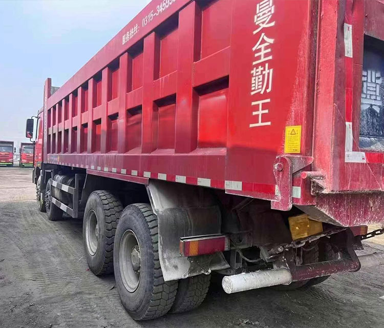 Foton GTL Auman Dump Truck 8*4 Manual Euro VI Secondhand Diesel Truck