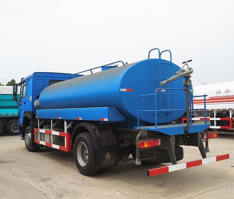 Sinotruk Howo water tanker truck with a capacity of over 10,000 liters