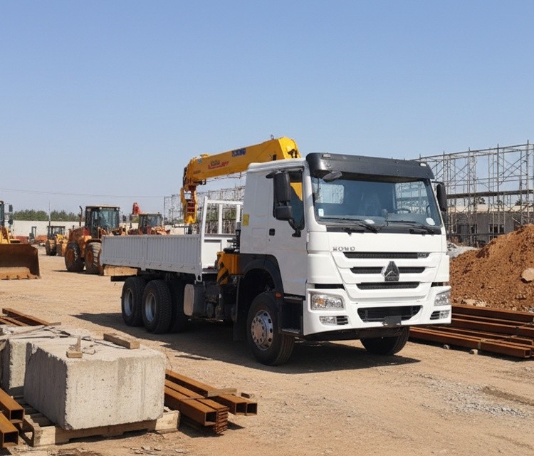 4t/5t/8t/10t/12t/16t Truck-mounted Crane Mini Lifting Boom Crane for Truck