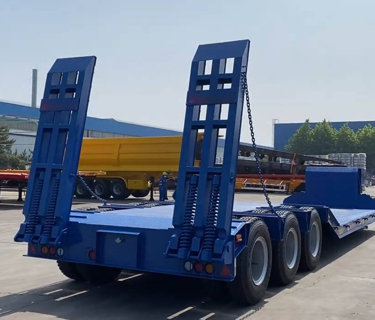 Used 3/ 4 Axles 60/70T Lowboy Mafi Loader Dump Semi Tractor