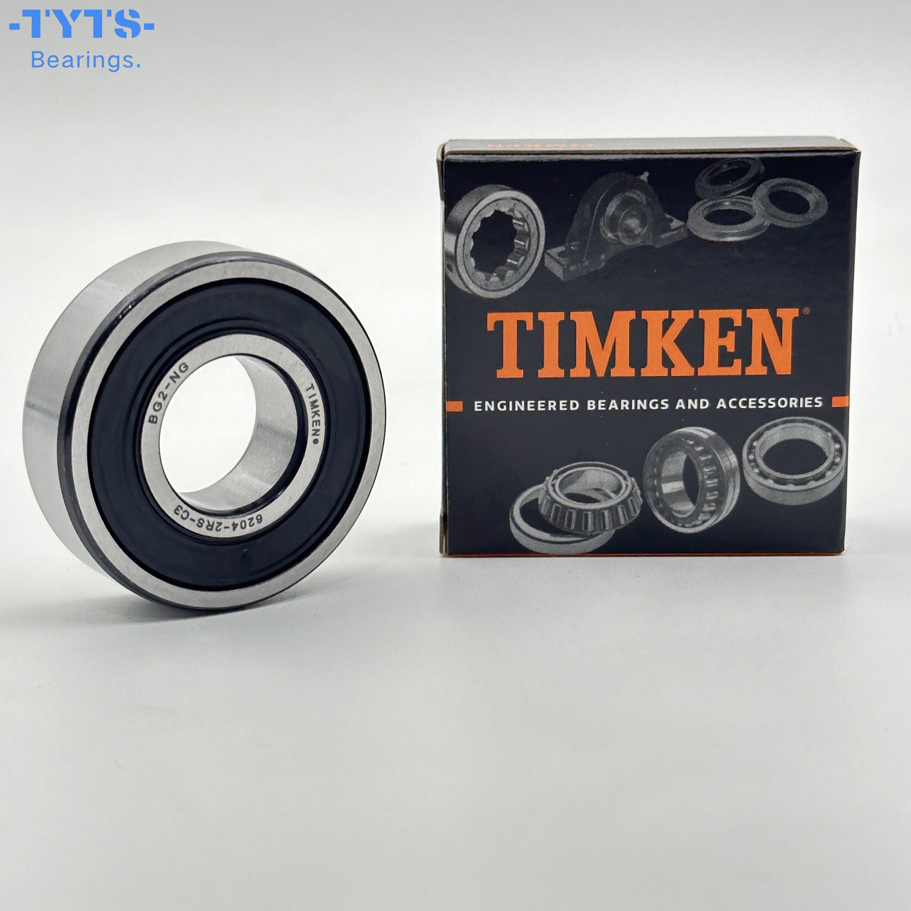 TIMKEN  6204-2RS-C3 Deep groove ball bearings