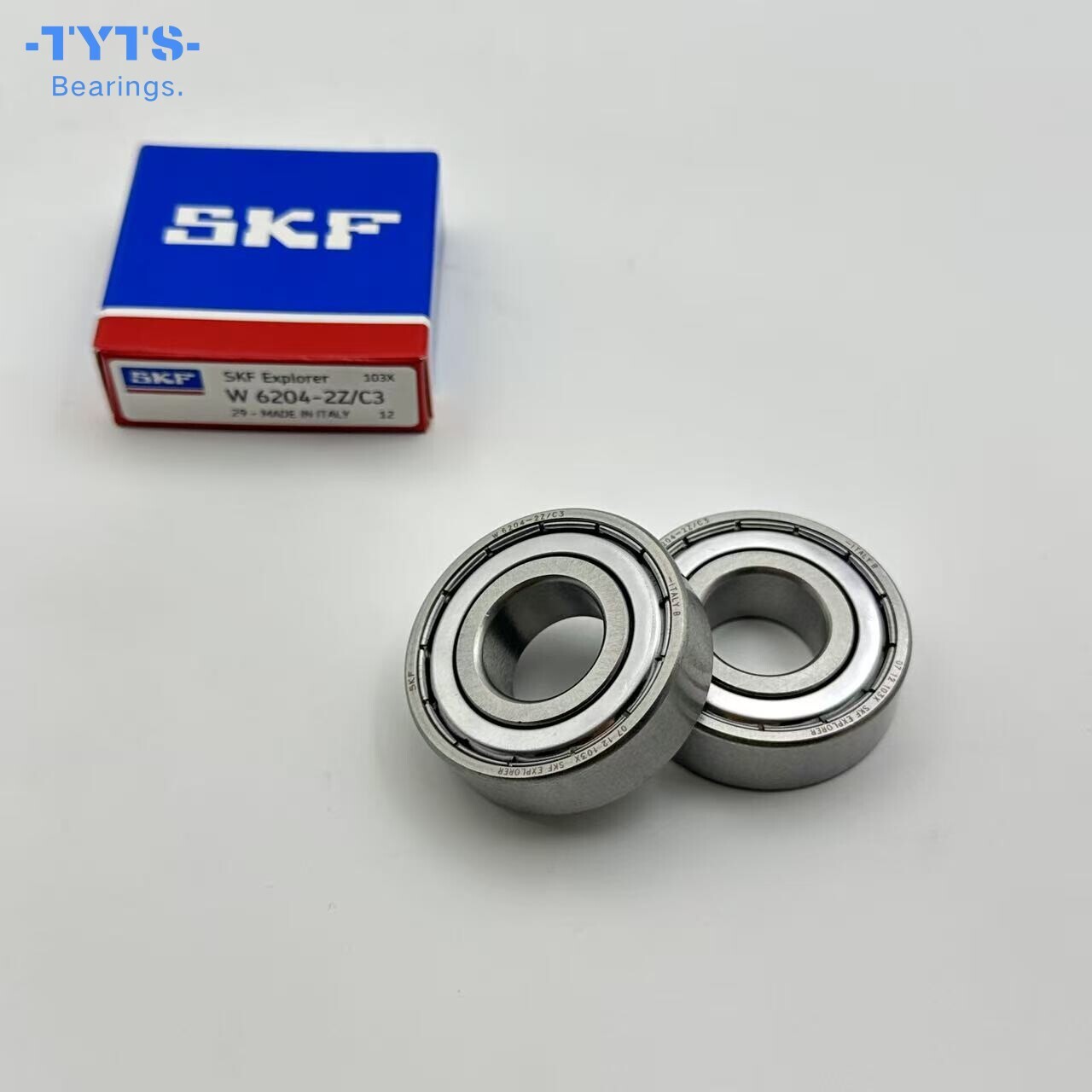 SKF W6204-2Z/C3 Stainless Steel Deep Groove Ball Bearing
