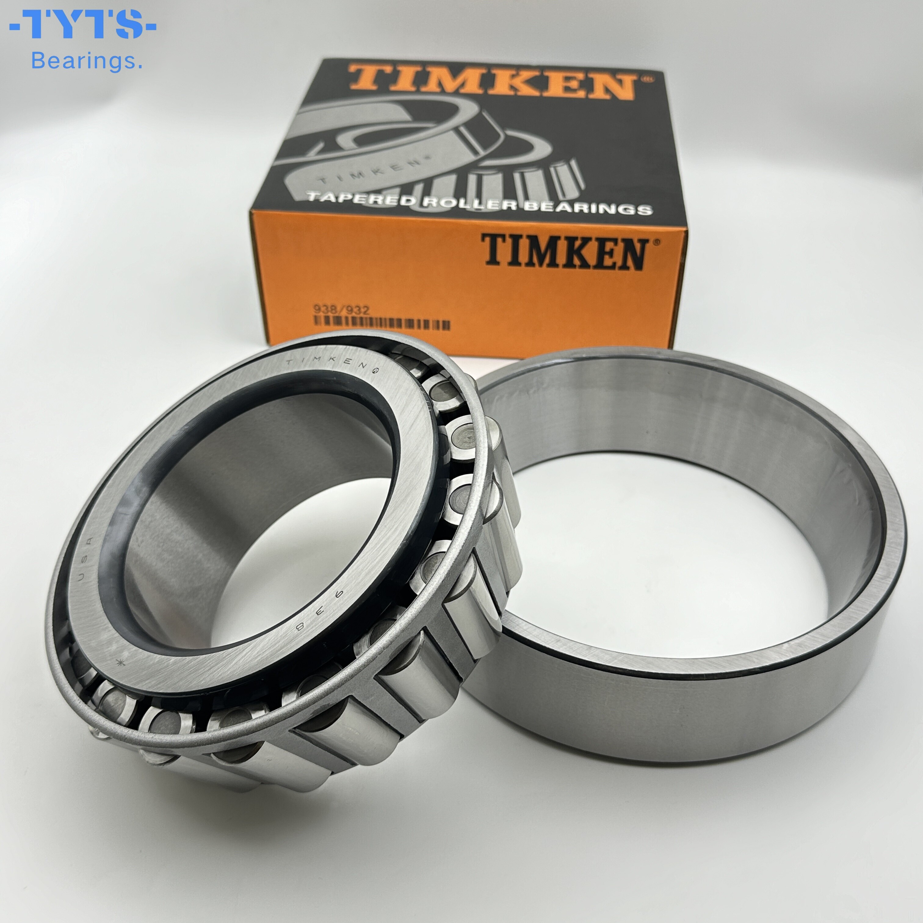 Original Made in USA 938/932 inch tapered roller bearings TIMKEN 