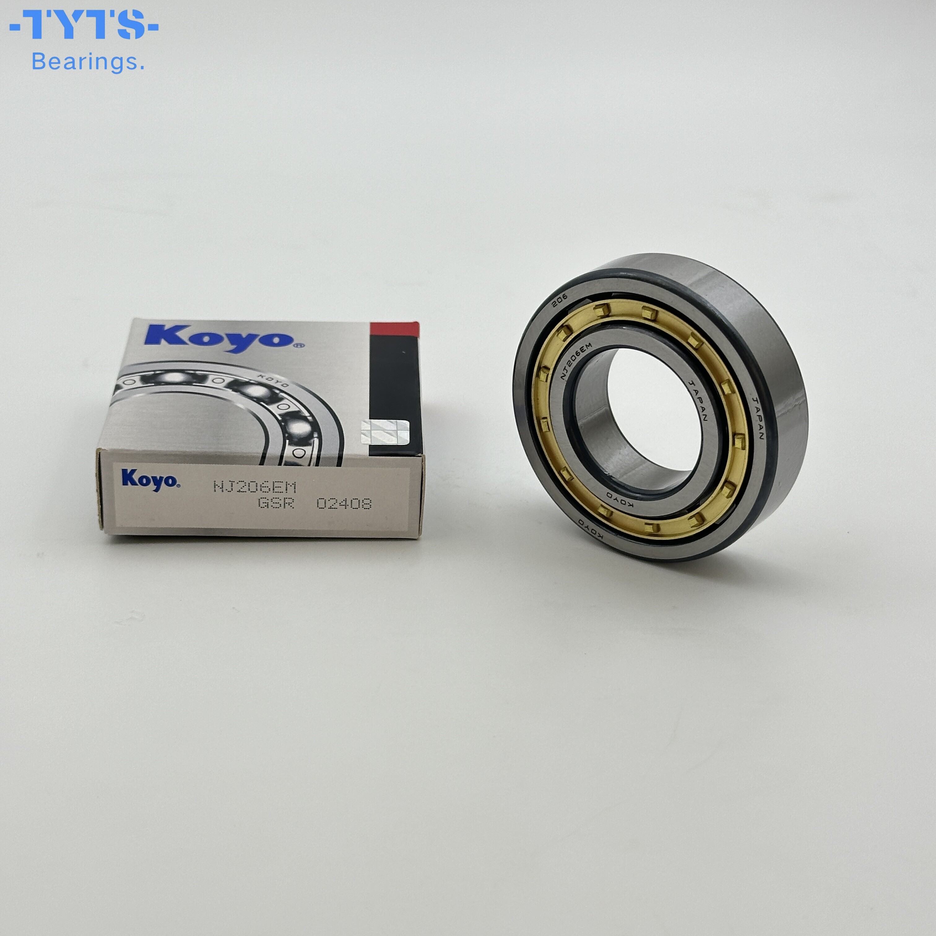  NJ206EM  cylindrical roller bearing KOYO  made in Japan 